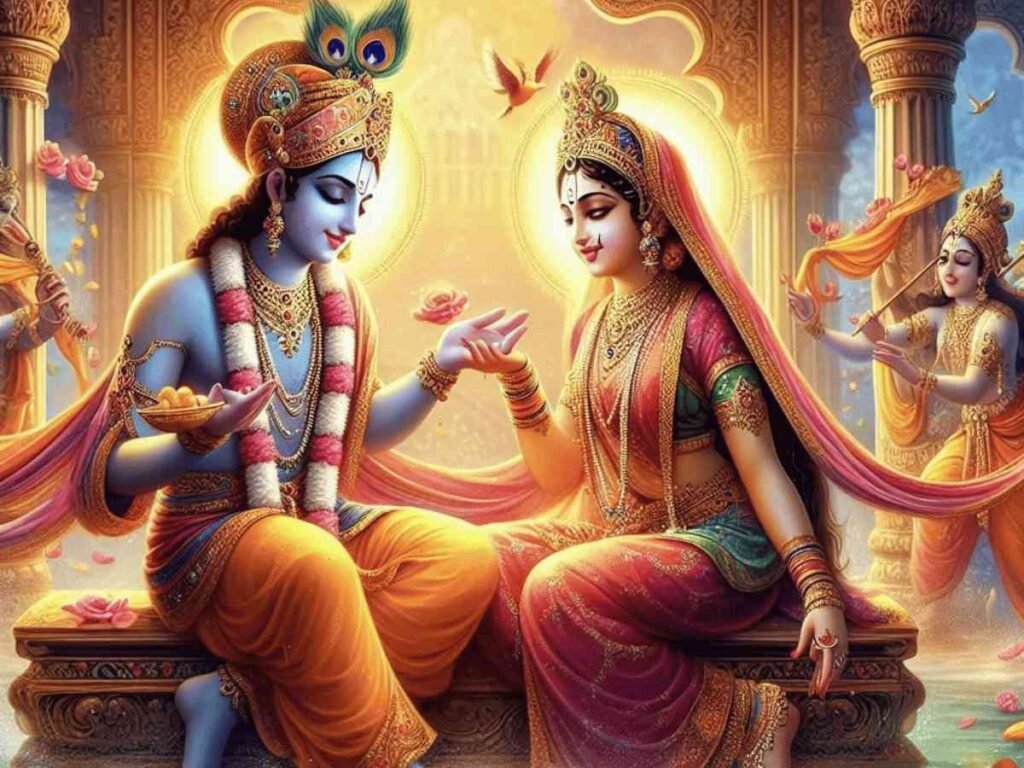 radha krishna love
