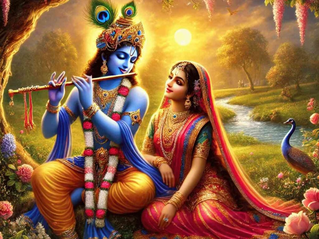 radha krishna cute images